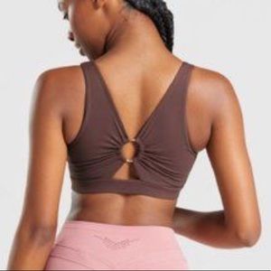 Whitney Simmons x Gymshark Chocolate Bra XS